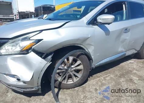 2015 Nissan Murano Platinum из США, поврежденный, VIN 5N1AZ2MHXFN244235